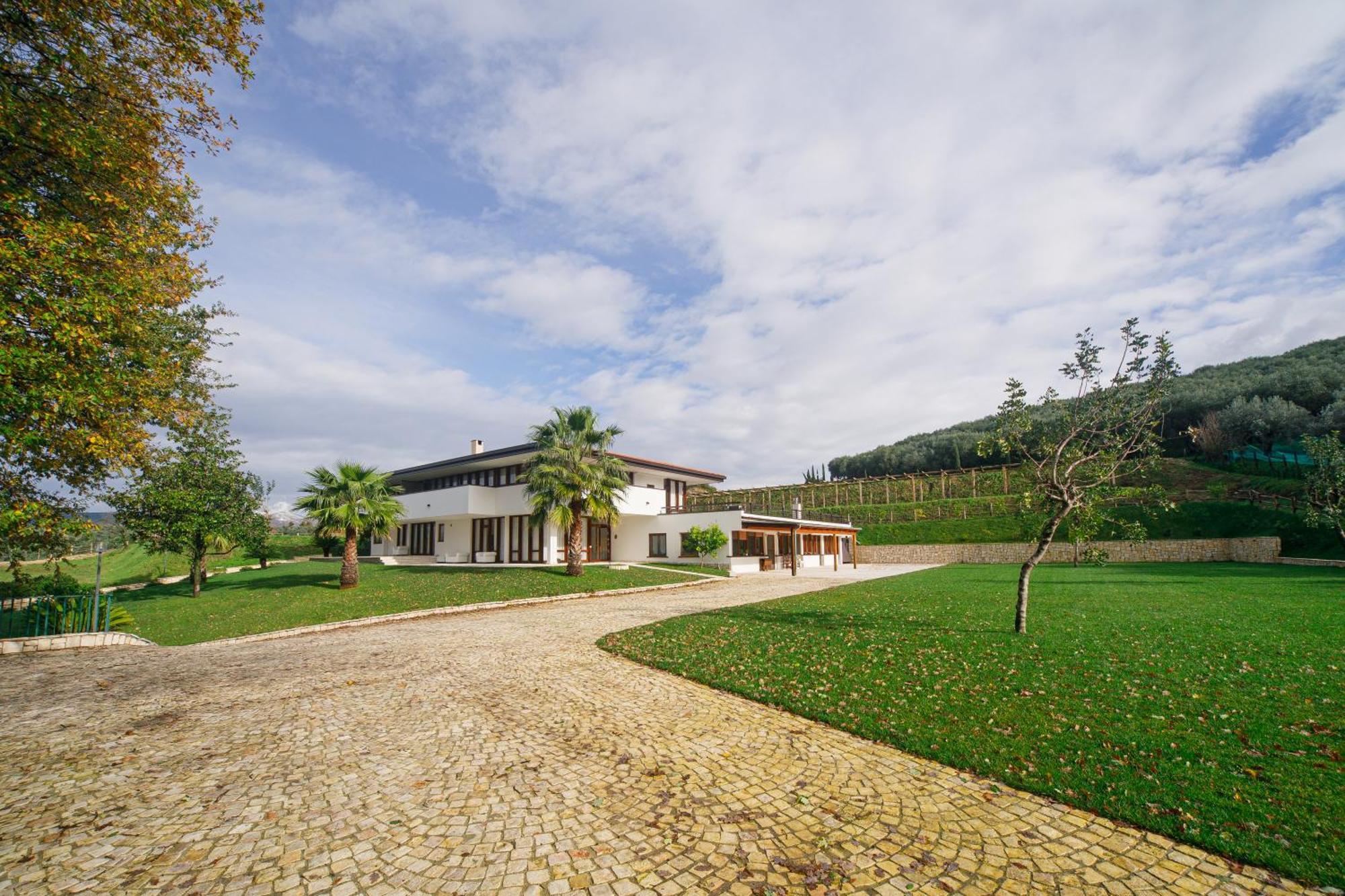 Aria - Villa Di Campagna Montecorvino Rovella Extérieur photo